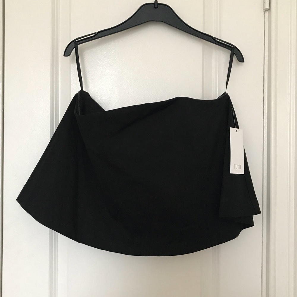 Strapless Crop Top